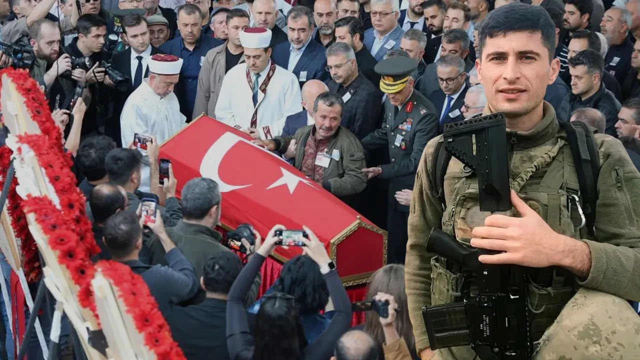 Hakkari'de şehit olan Yusuf Sait Ünlü'ye son veda! Babasının sözleri can yaktı: Nikahı olacaktı, mahşere kaldı