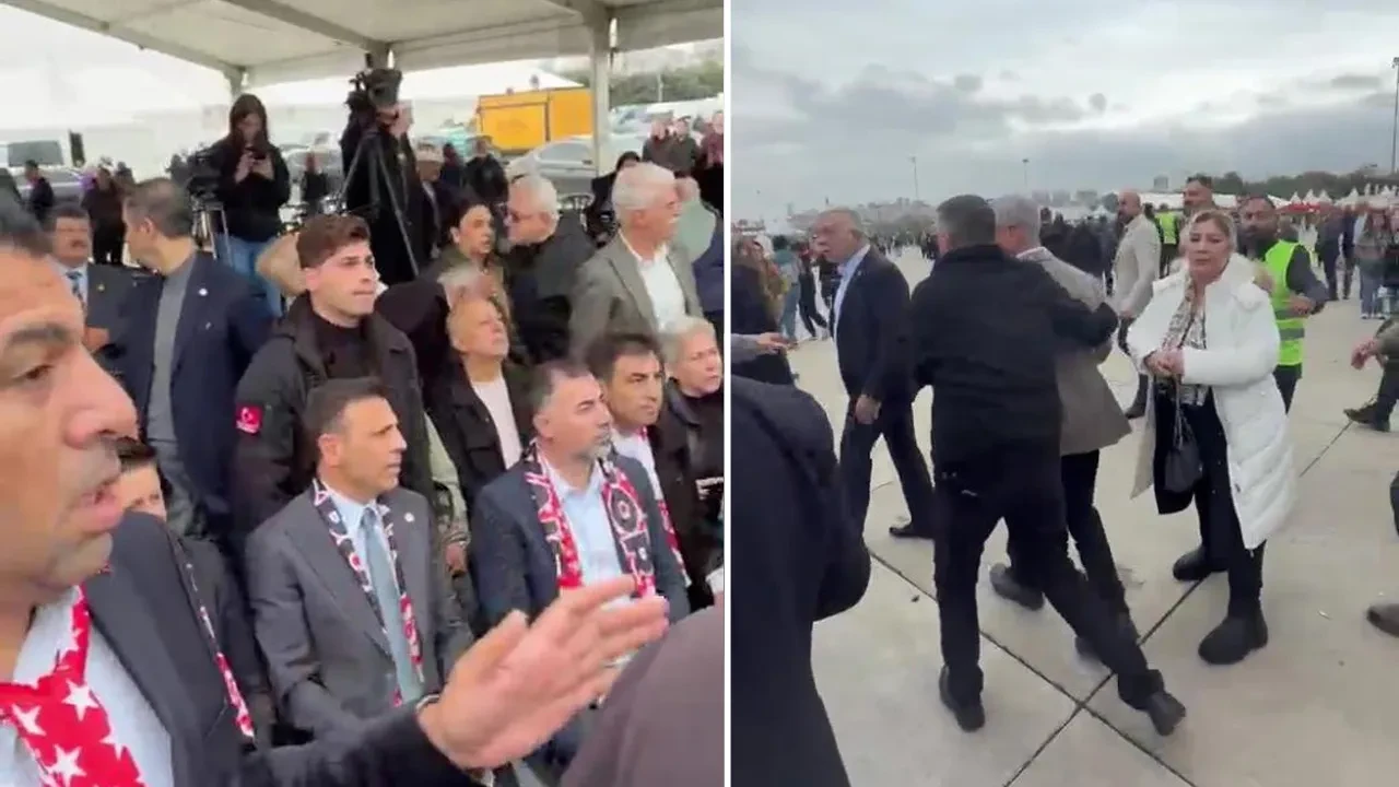 Maltepe'de CHP'liler ile Yeni Partililer arasında kavga çıktı! Özgür Çelik'in isminin geçmesi ortalığı karıştırdı
