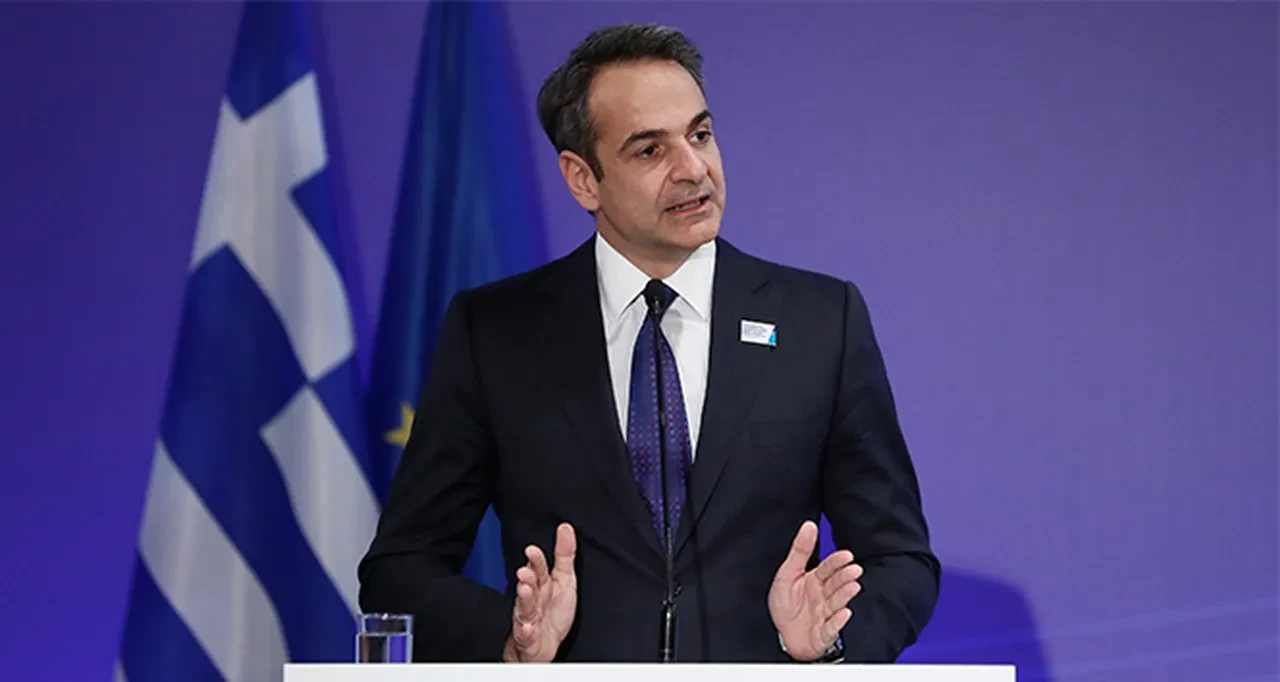 Miçotakis BM'de haritayla Libya mutabakatını eleştirdi! Türkiye'den tarihi cevap geldi: Burası mahkeme değil