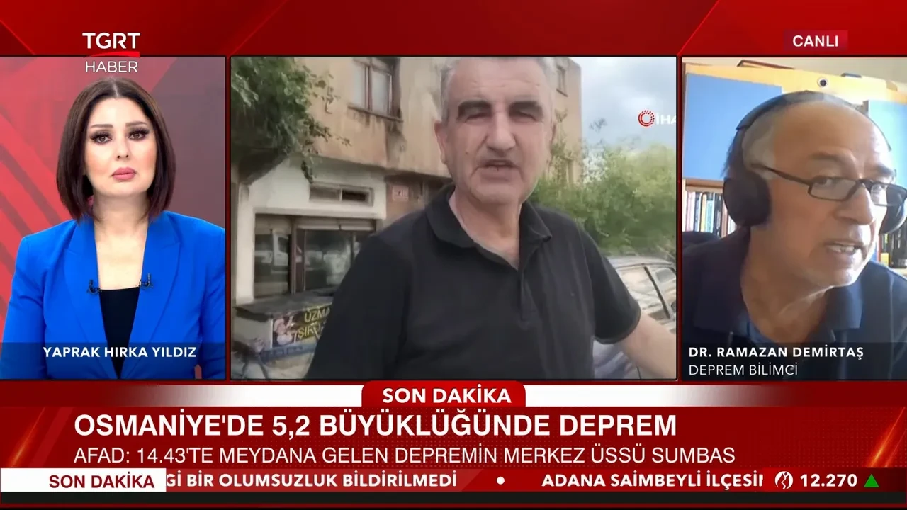 Adana ve Osmaniye deprem ile sallandı! Uzman isimden rahatlatan açıklama