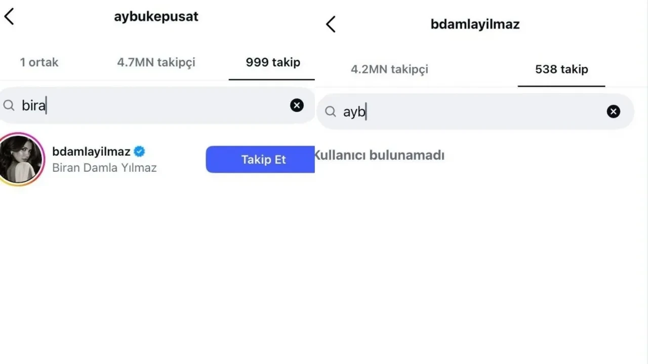 Biran Damla Yılmaz Halef dizisindeki rol arkadaşı Aybüke Pusat'a resti çekti! Eski dostlar düşman oldu