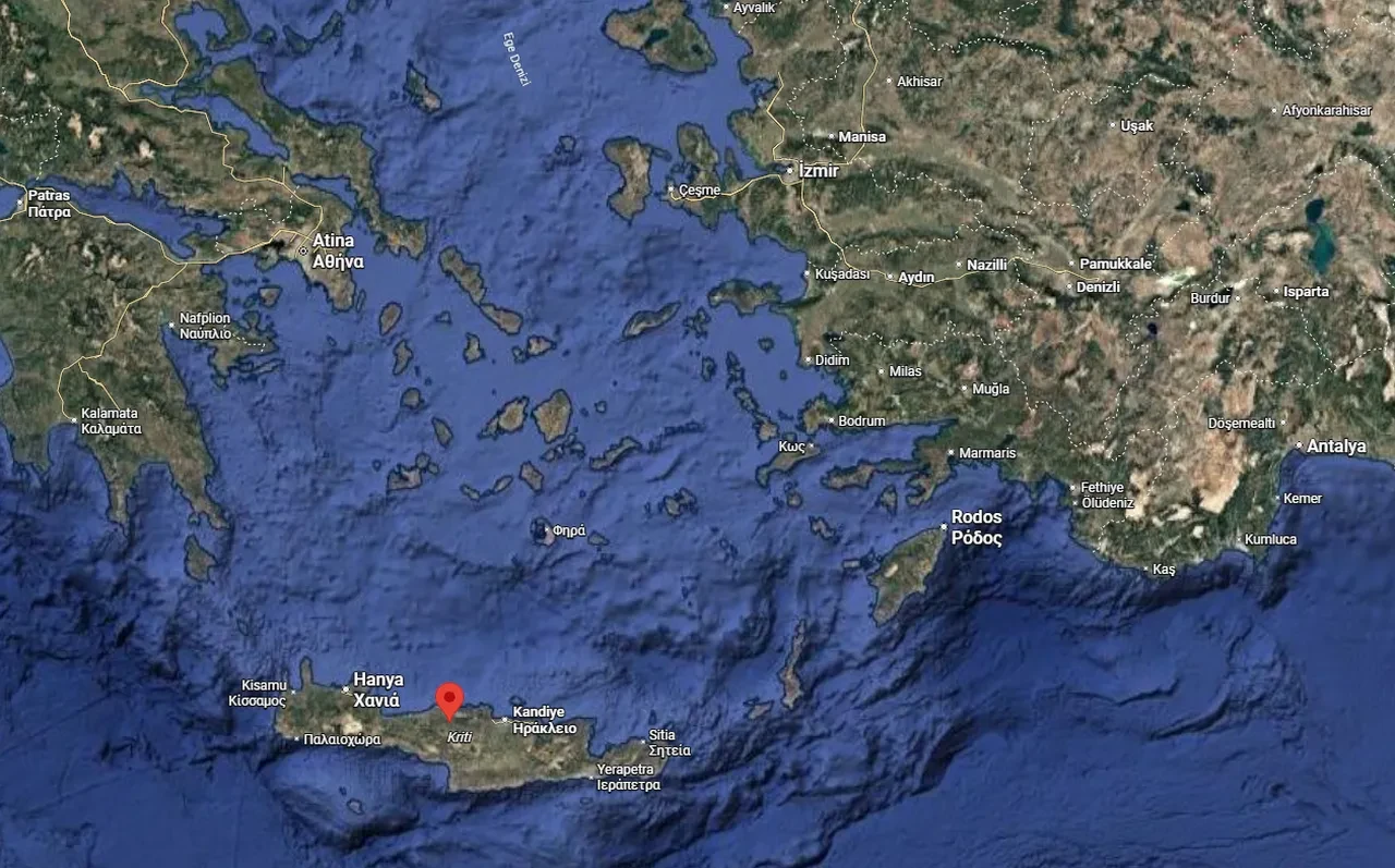 Ege Denizi'nde 4,4 büyüklüğünde deprem