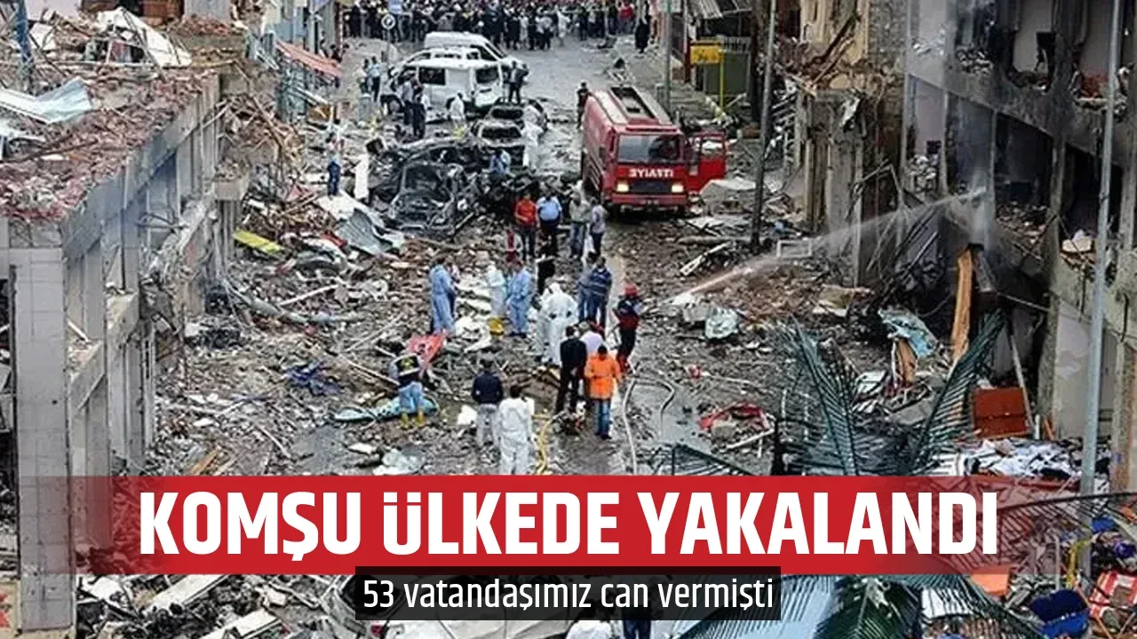 KOMŞU ÜLKEDE YAKALANDI