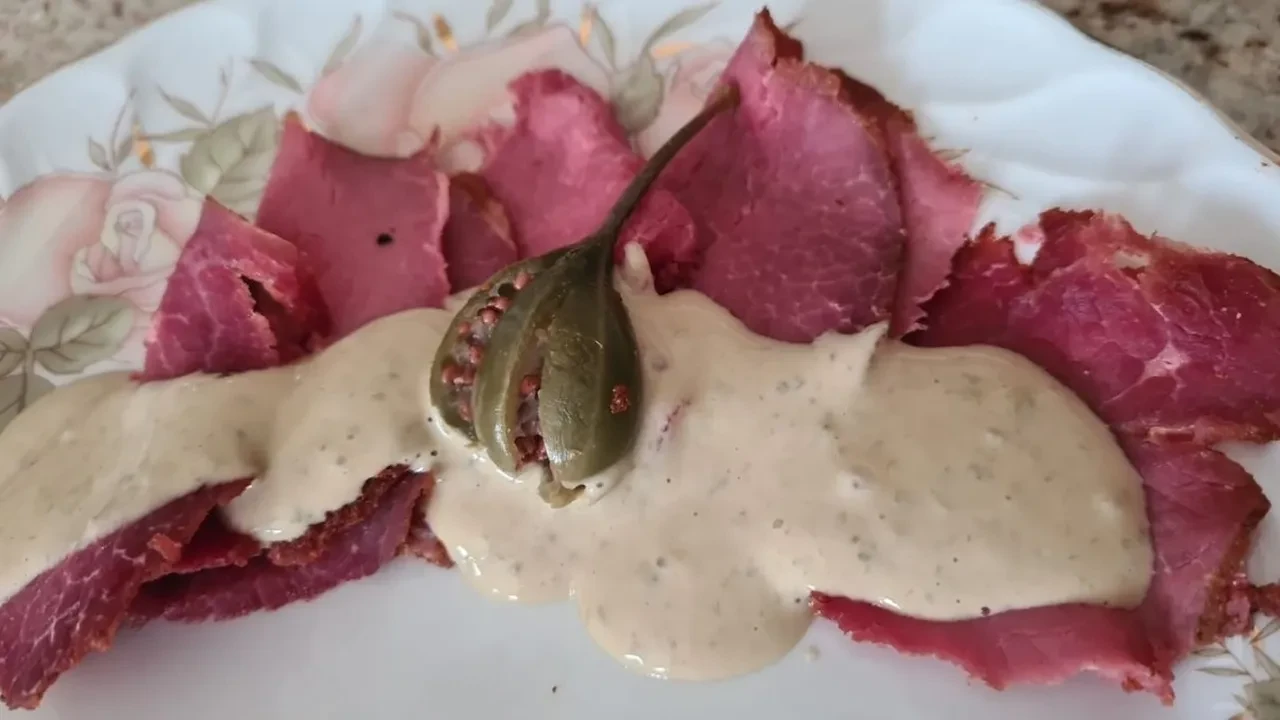 MasterChef’te Danilo Şef’in Vitello Tonnato tarifini ilk kez denedim! Dana etinin üzerine bu sosu koyunca şaşırdım!