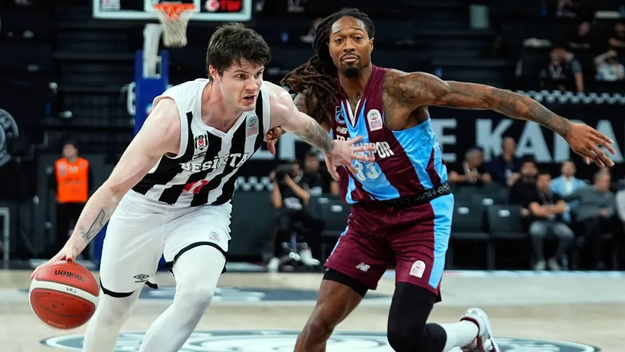 Beşiktaş, derbide Trabzonspor'u mağlup etti! Siyah-beyazlılardan 90-81'lik galibiyet