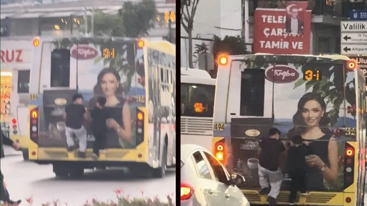 Bursa’da çocukların yürekleri ağza getiren yolculuğu! O anlar kamerada