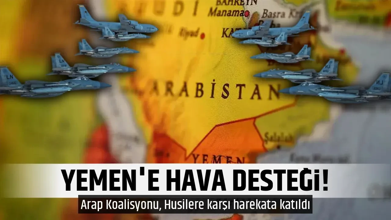 YEMEN'E HAVA DESTEĞİ!