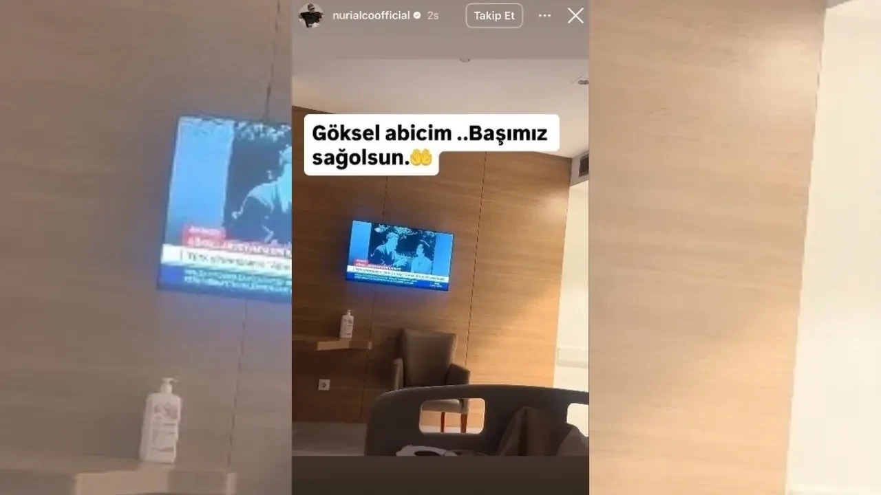 75 yaşındaki Nuri Alço hastaneye kaldırıldı! 42 yaşındaki eşi başından ayrılmadı, hastane odasında ilk paylaşım