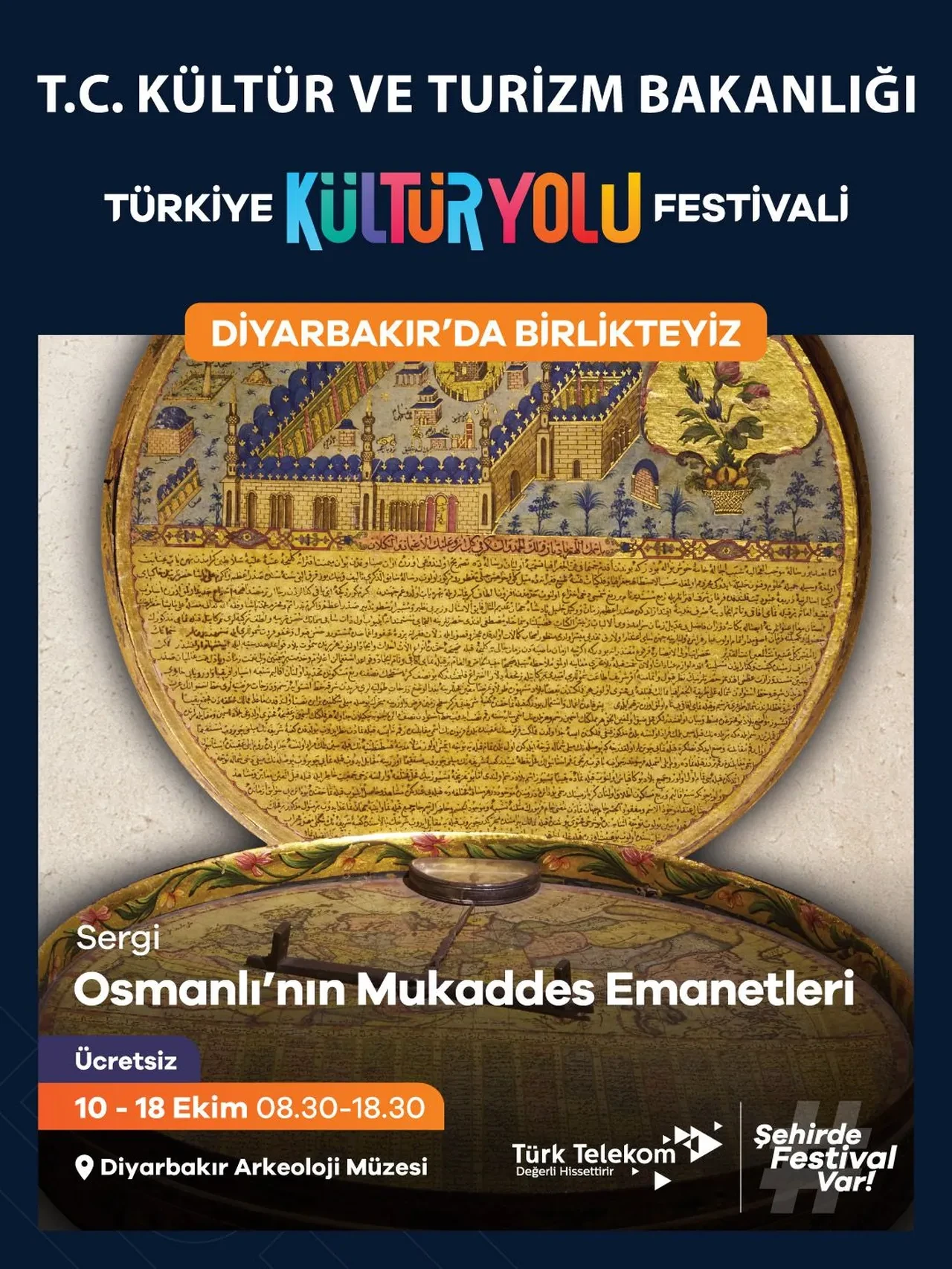 Diyarbakır, Türkiye Kültür Yolu Festivali’nin 22. durağı olacak