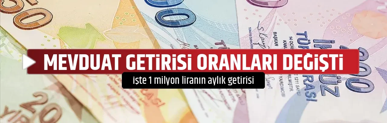 MEVDUAT GETİRİSİ ORANLARI DEĞİŞTİ
