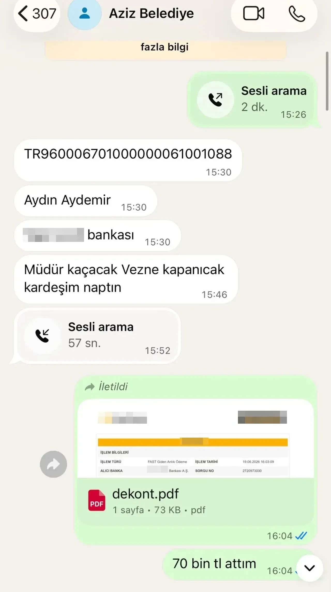 Çeşme Belediyesi’ndeki rüşvet pazarlığı kamerada: Rüşveti şahsi IBAN’a istediler