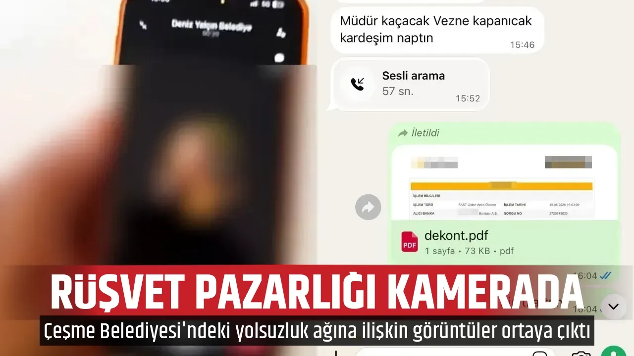 RÜŞVET PAZARLIĞI KAMERADA