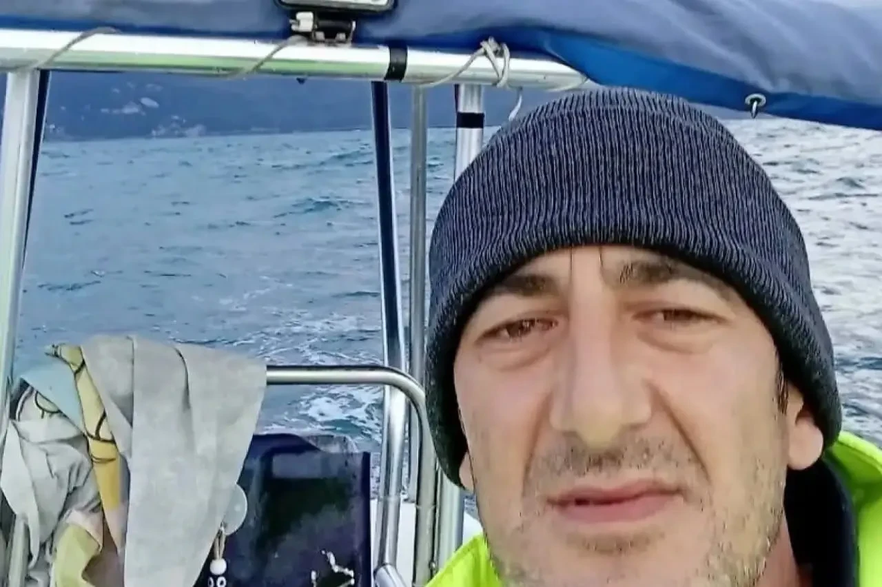 Eşine "Balıkları tuttum, geliyorum" mesajı attı, sırra kadem bastı 