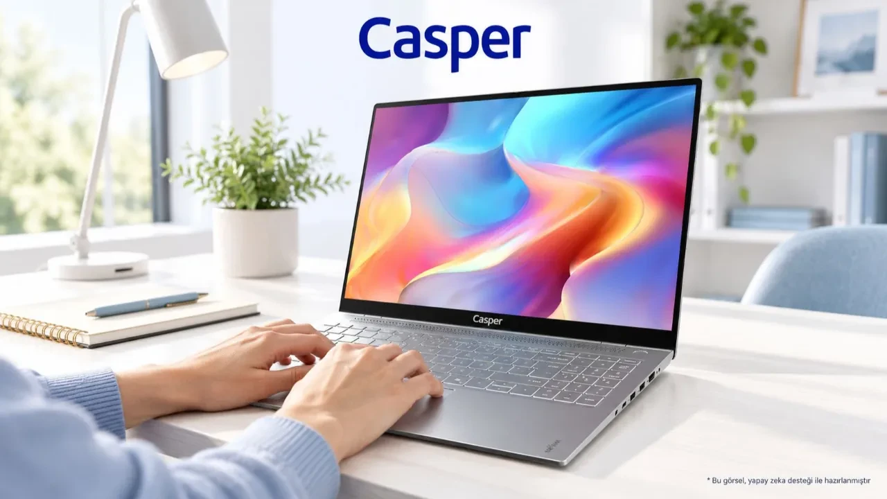 Evden çalışmak için laptop nasıl seçilir? Casper Nirvana S100 ile çalışma düzeni
