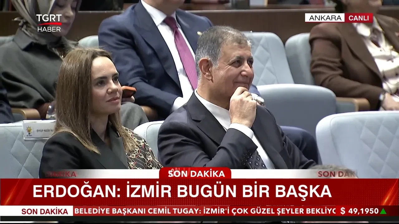 İzmir bugün AK Parti'ye geçiyor: Cemil Tugay AK Parti Genel Merkezi'nde