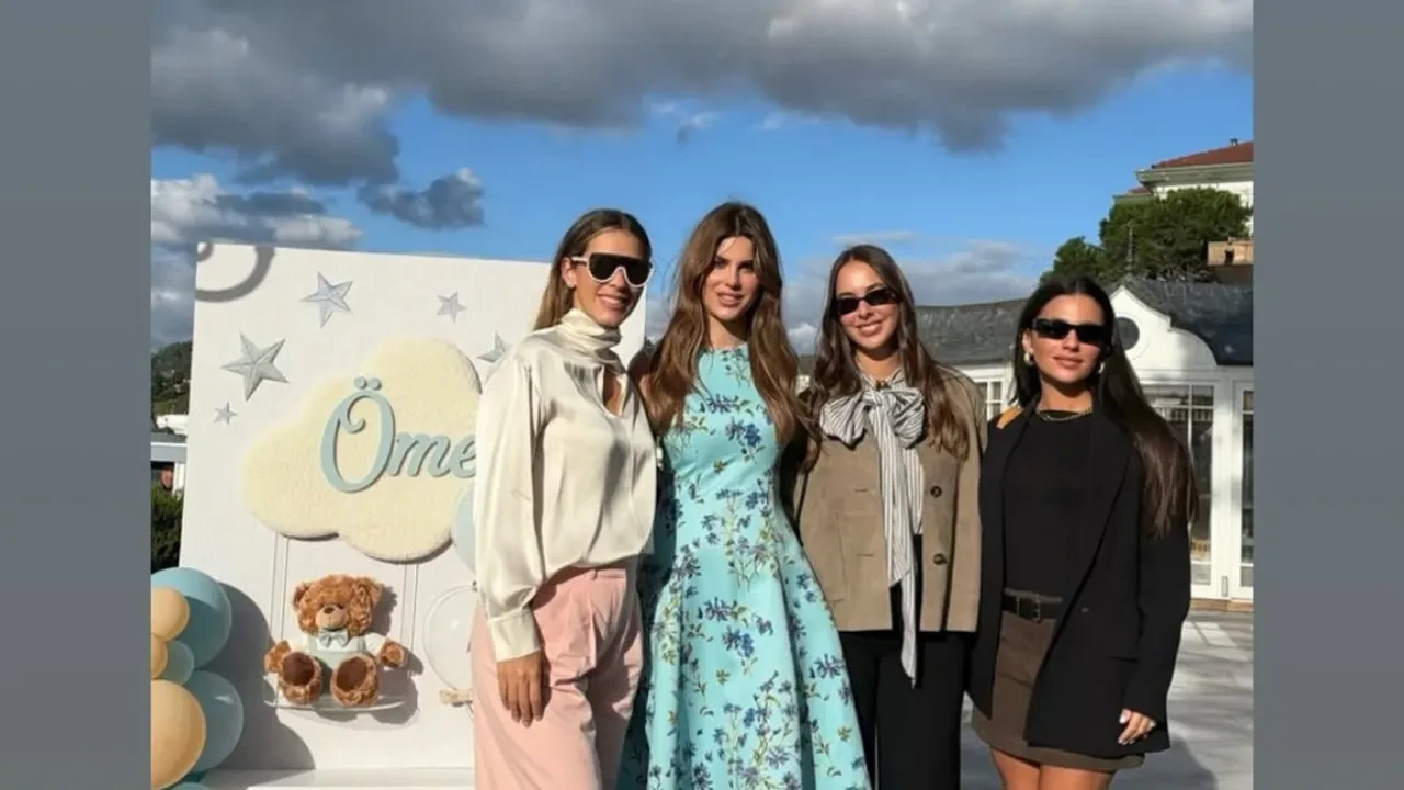 Nazlı Sabancı oğulları Ömer için aileyi bir araya getirdi! Yalıdaki davetten dikkat çeken kareler