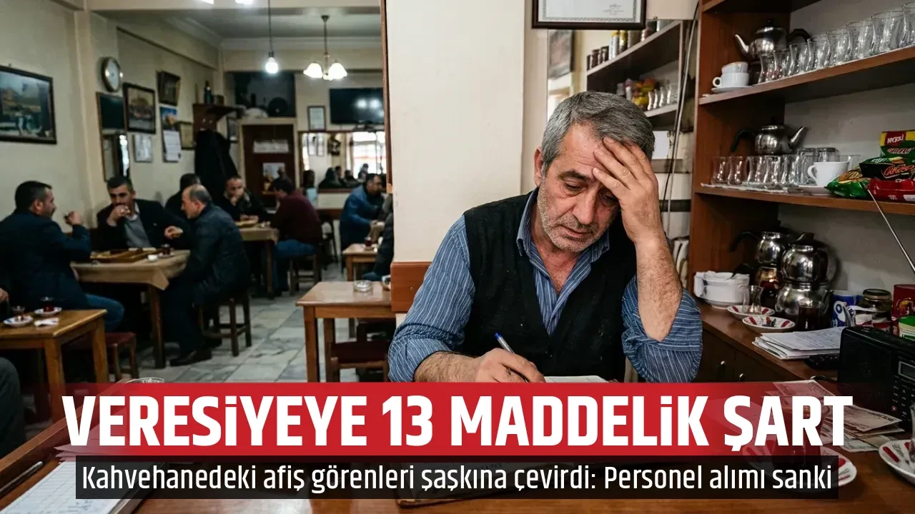 VERESİYEYE 13 MADDELİK ŞART