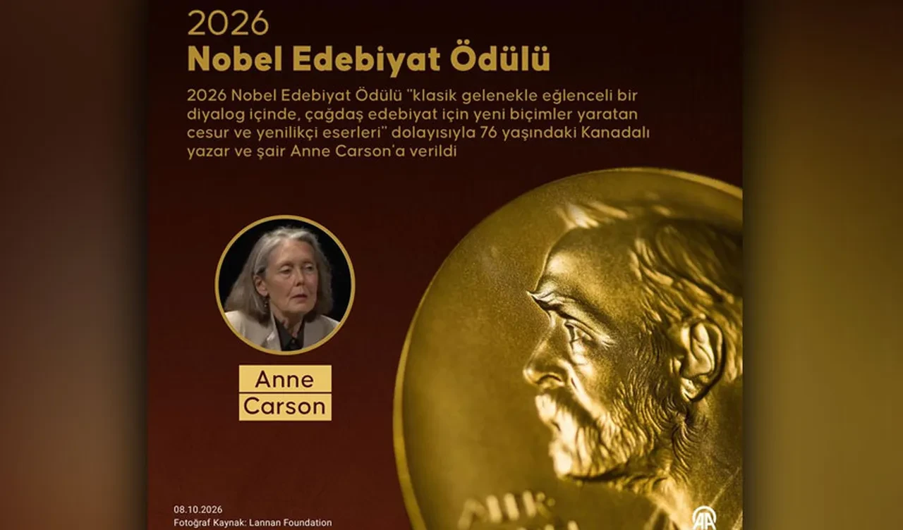 2026 Nobel Edebiyat Ödülü'nün sahibi Anne Carson oldu