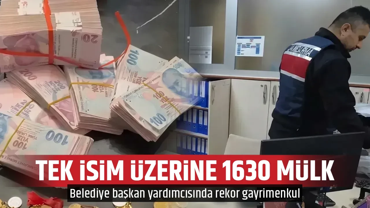 TEK İSİM ÜZERİNE 1630 MÜLK