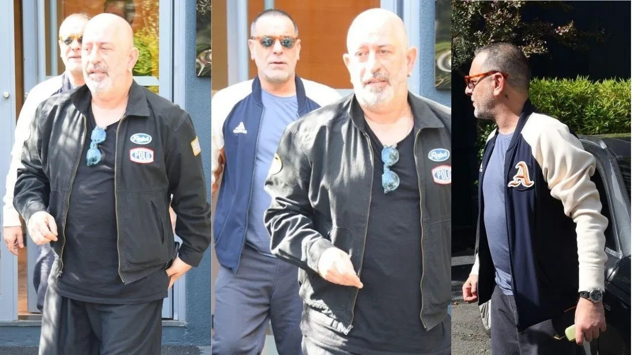 Berber çıkışı görüntülenen Cem Yılmaz ve Ozan Güven’in kiloları dikkat çekti