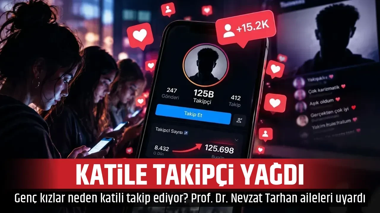 KATİLE TAKİPÇİ YAĞDI