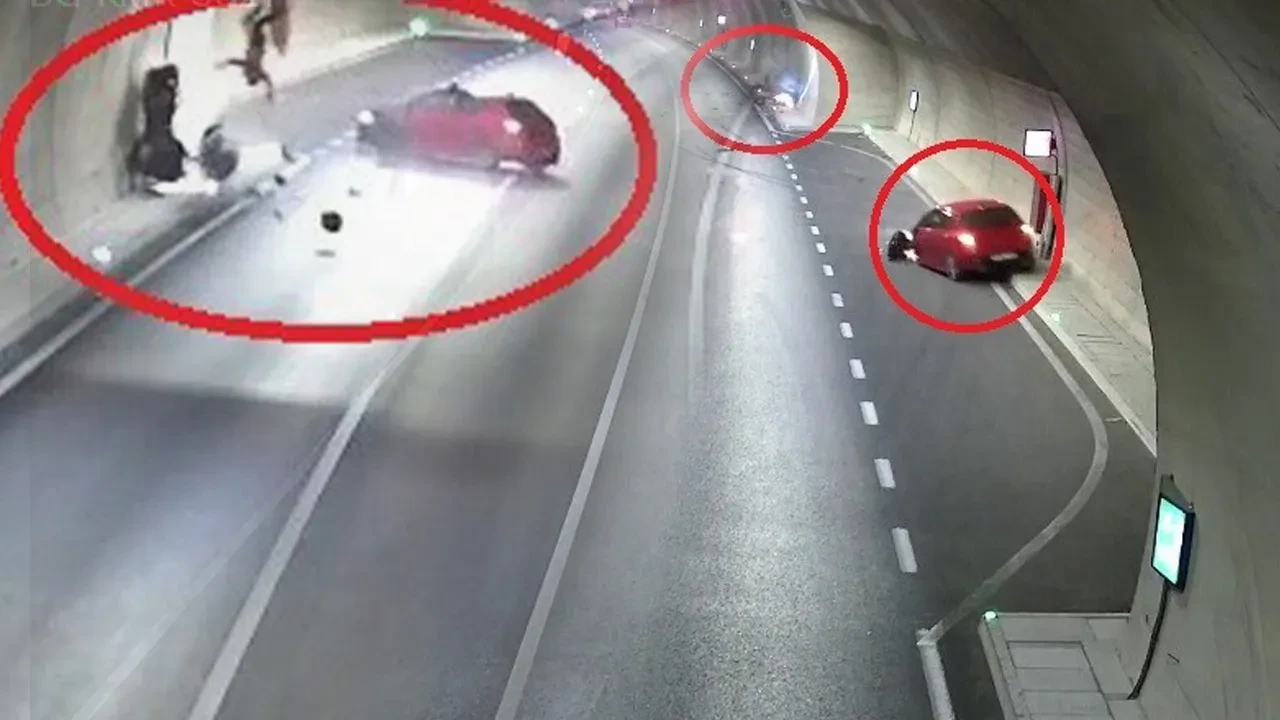 Cinayet gibi kaza kamerada! Eşinin ölümüne anbean tanık oldu 