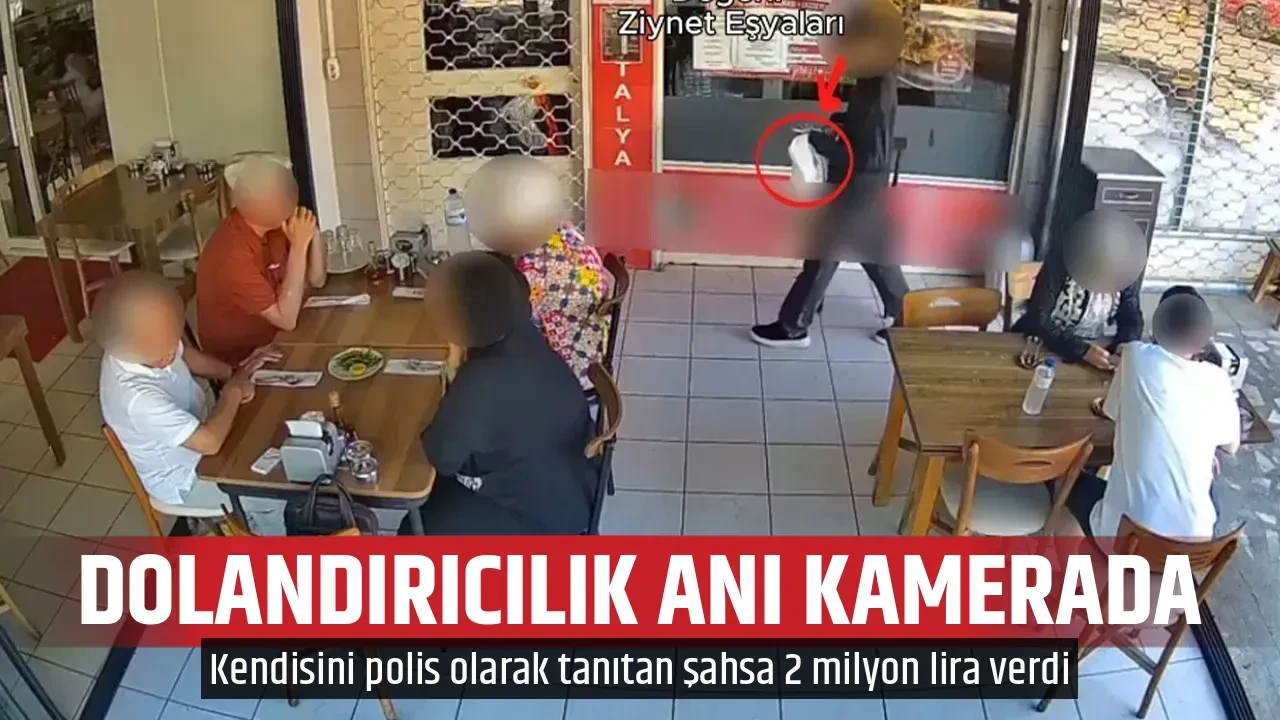 DOLANDIRICILIK ANI KAMERADA