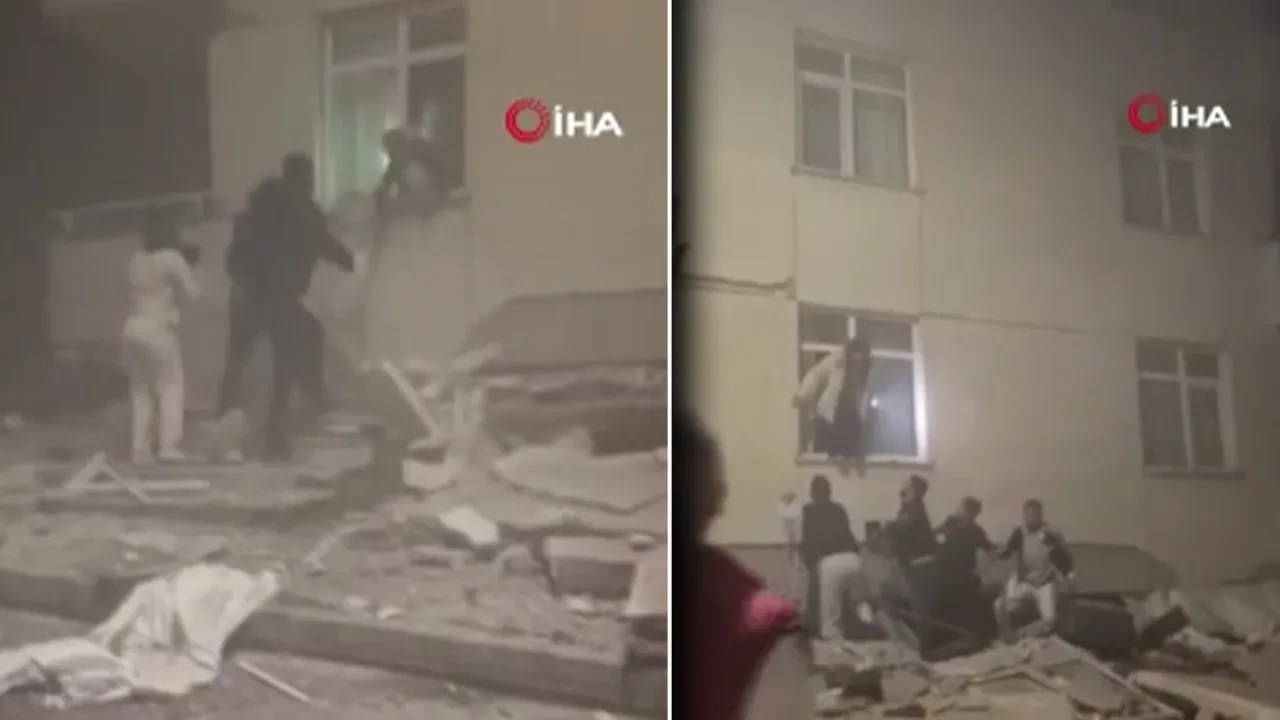 Maltepe’de 7 katlı binada çökme: Vatandaşlar yardıma böyle koştu