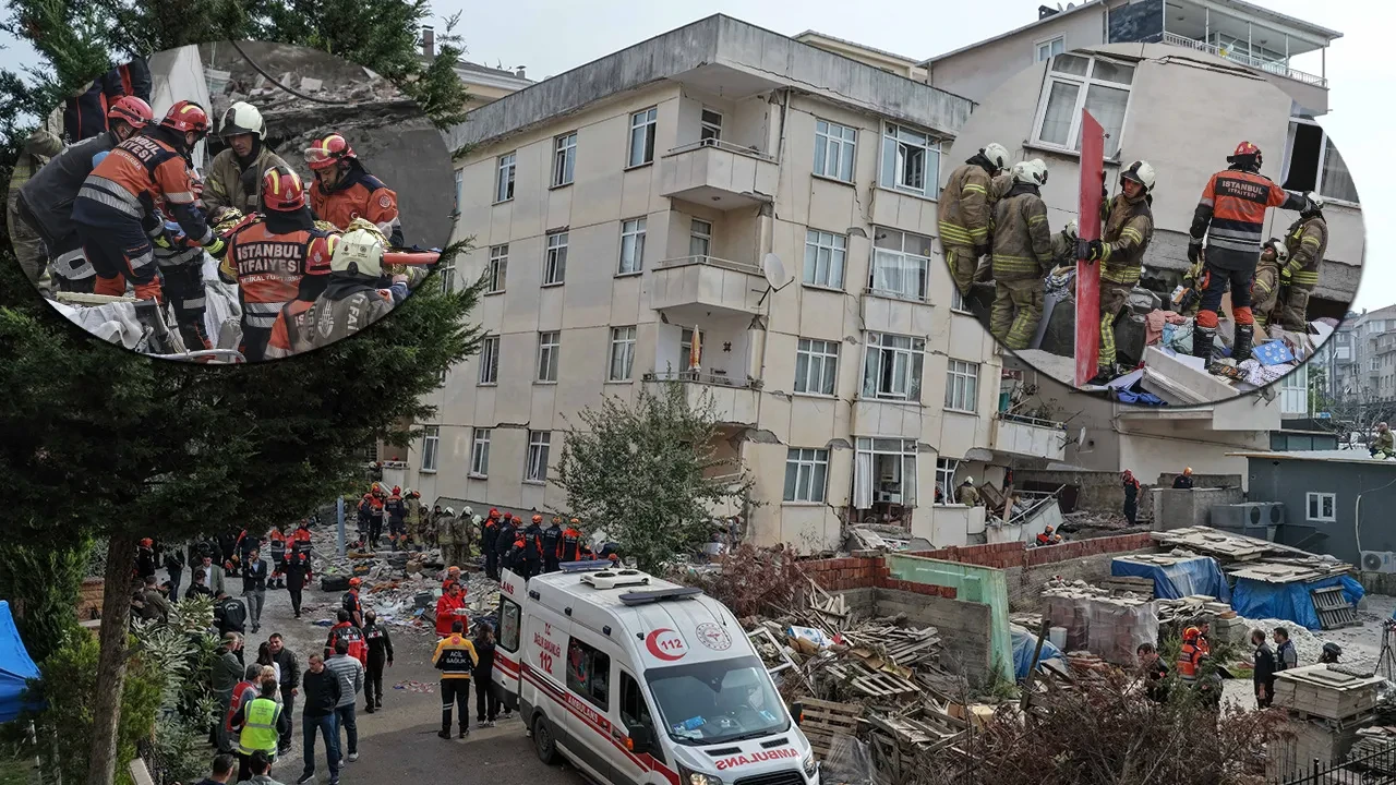 Maltepe'de çökme yaşanan binayla ilgili korkunç detay: 