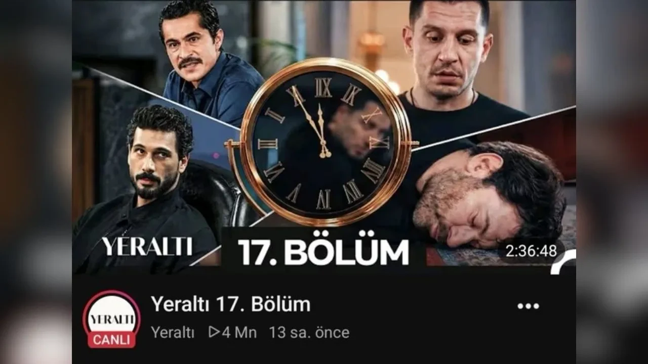 Yeraltı’nın 17. bölümü YouTube’u salladı! 13 saatte 4 milyon barajını aştı