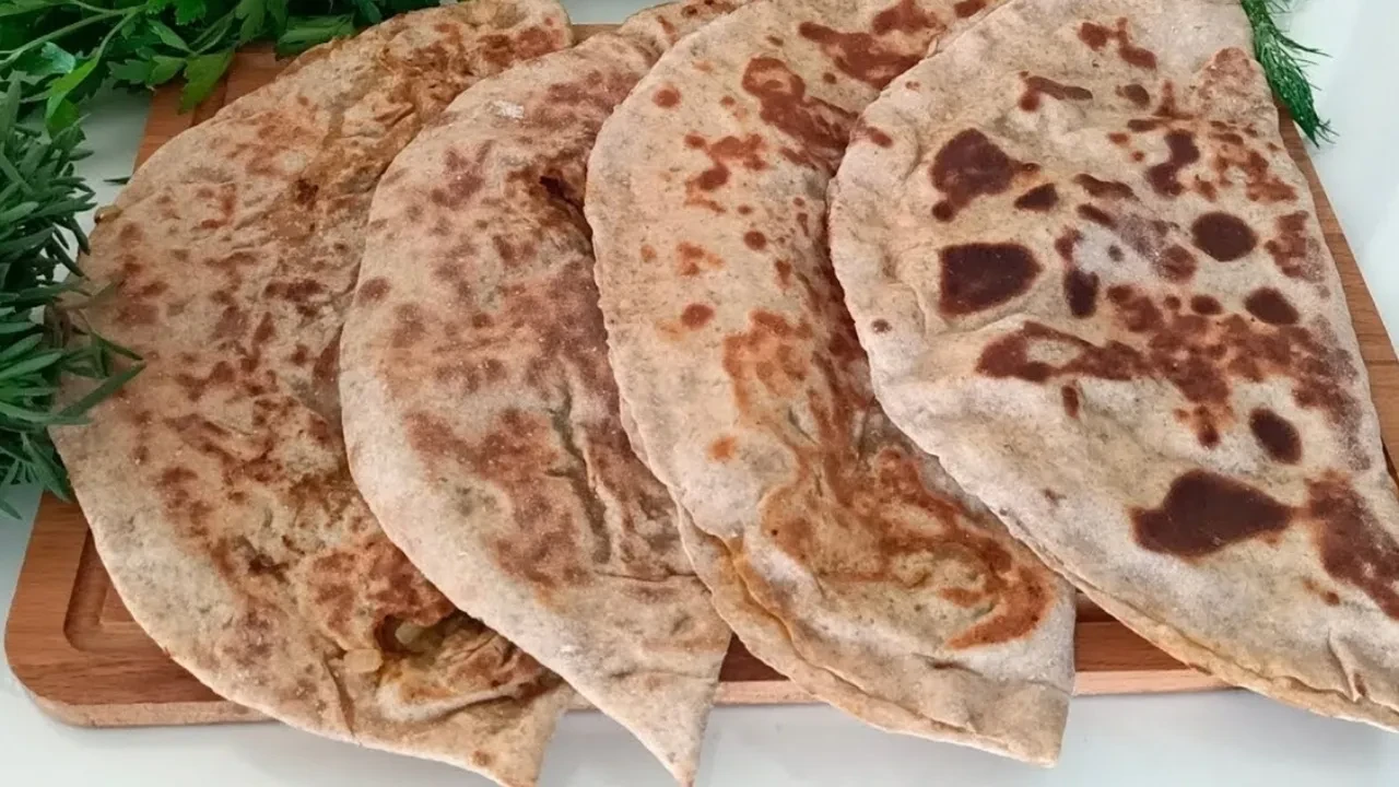 Az yağlı ve sağlıklı gözleme tarifi! Diyette olanlar bu tarifi deniyor