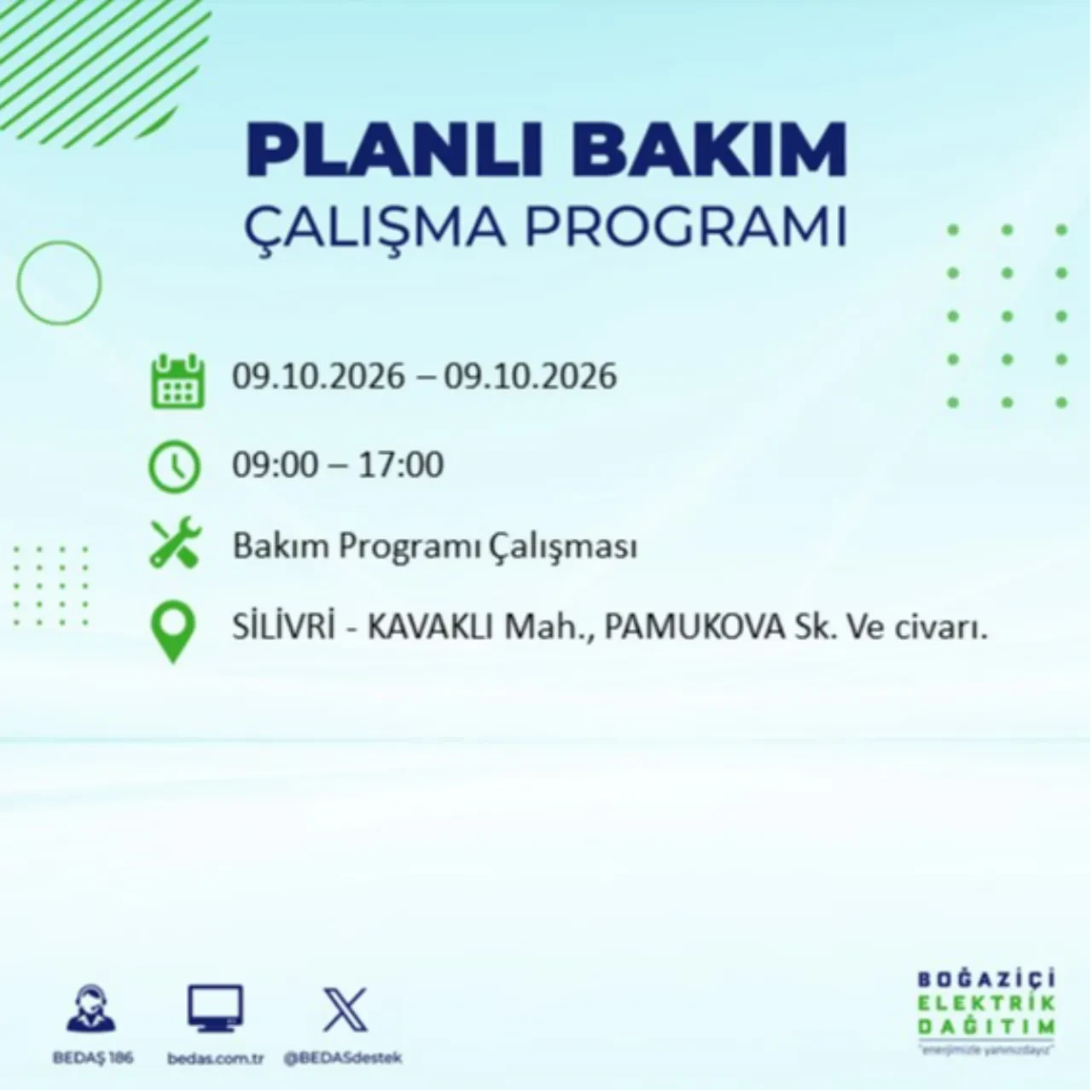 BEDAŞ uyardı! Bu ilçelere 8 saat elektrik verilmeyecek! Hangi ilçelerde elektrik kesintisi olacak? Esenler, Esenyurt, Bahçelievler, Kağıthane elektrik kesintisi...
