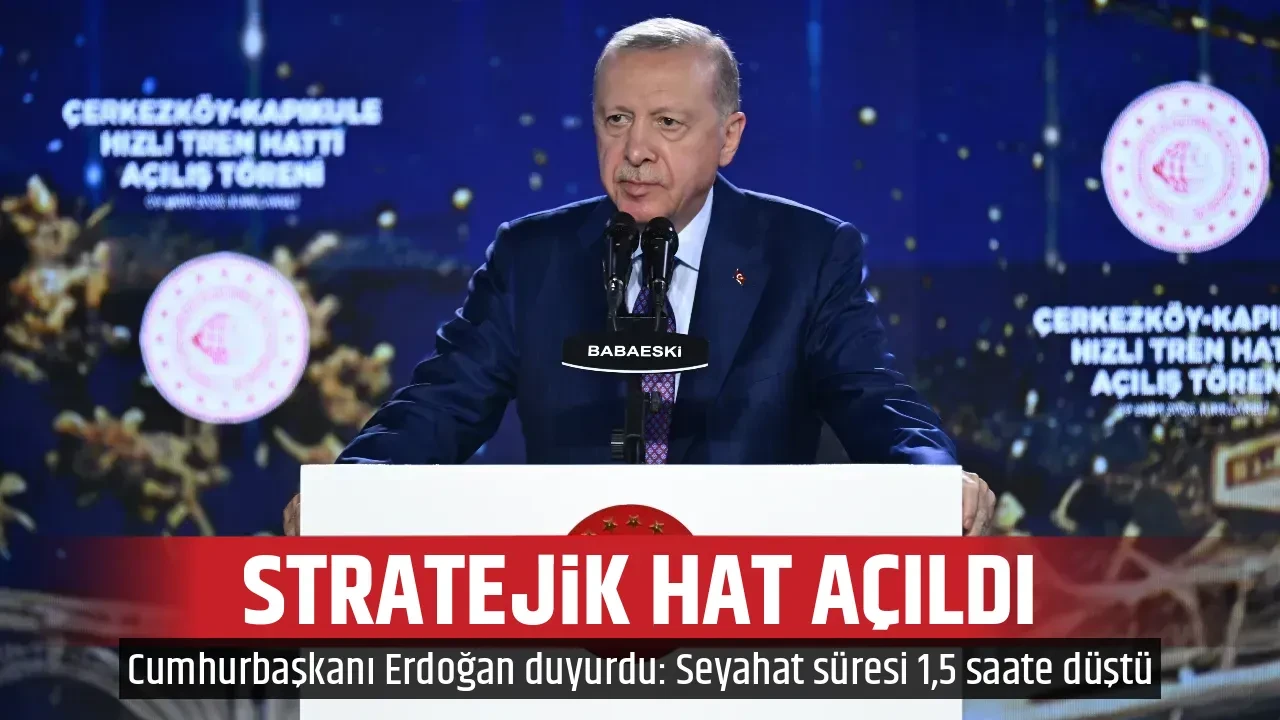 STRATEJİK HAT AÇILDI