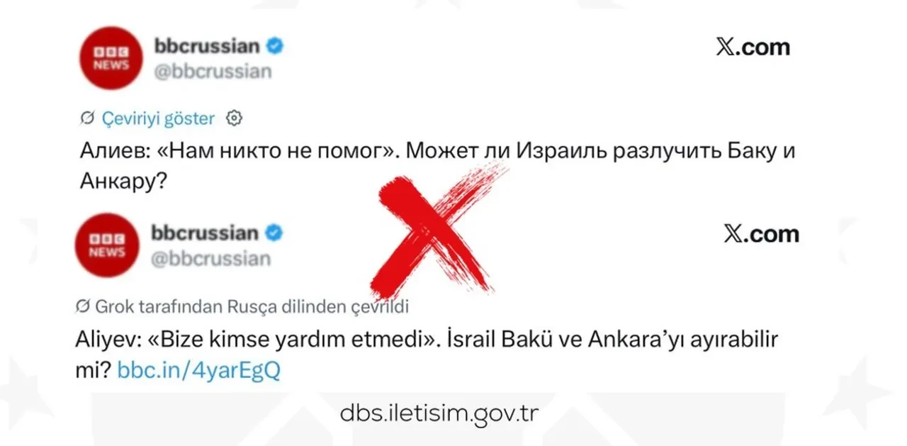 DMM'den Türkiye-Azerbaycan ilişkilerine yönelik iddialara tepki