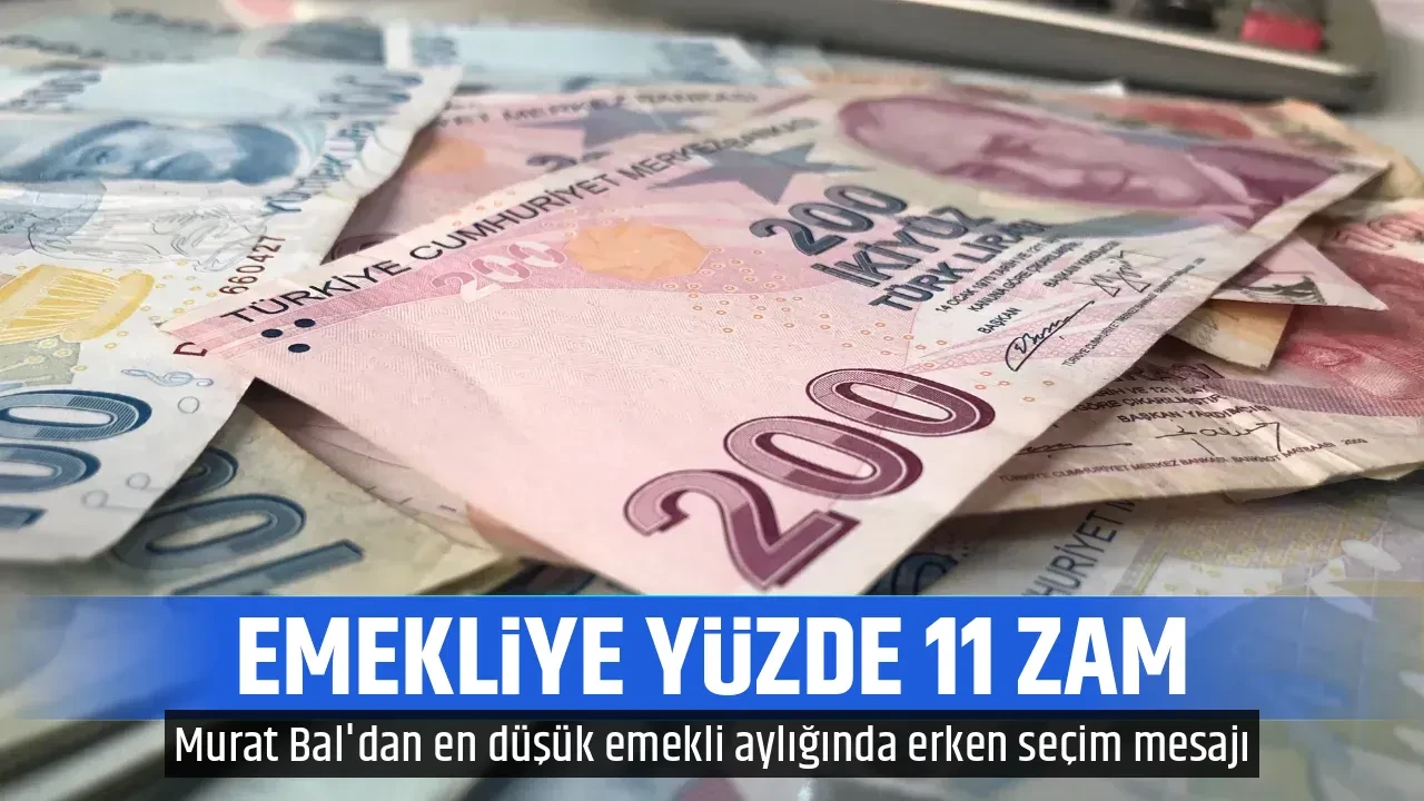 EMEKLİYE YÜZDE 11 ZAM