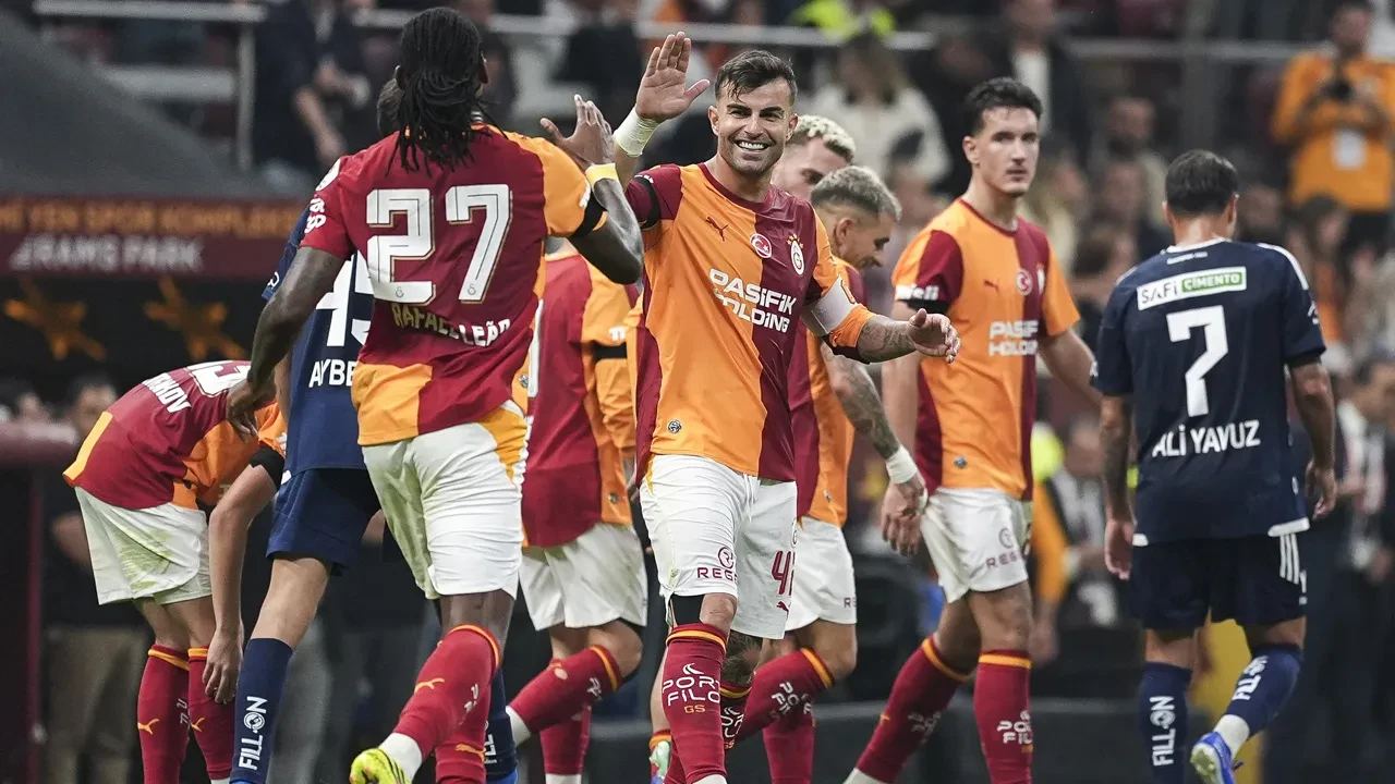 Galatasaray Kasımpaşa'yı 3 golle mağlup etti