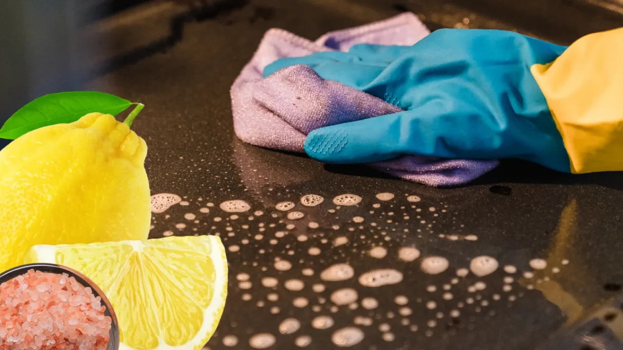 Kimyasal kullanmadan sirke kaya tuzu ve limon ile muhteşem fırın temizliği! En inatçı yağların doğal çözümü