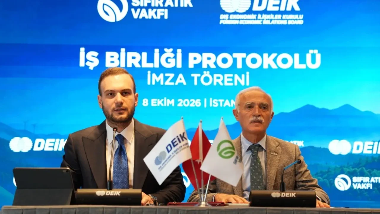 Sıfır Atık Vakfı ile DEİK arasında işbirliği protokolü imzalandı
