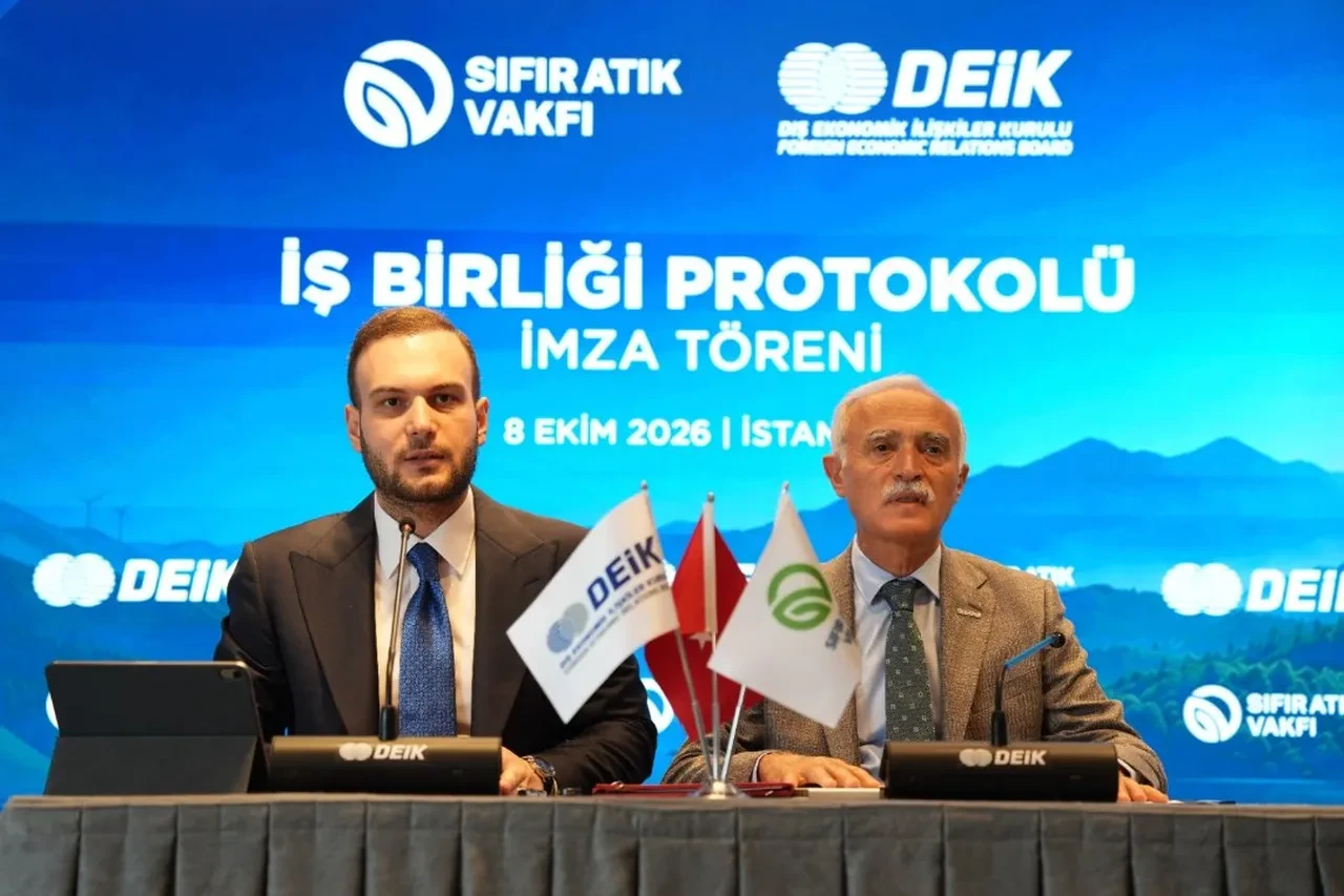 Sıfır Atık Vakfı ile DEİK arasında işbirliği protokolü imzalandı