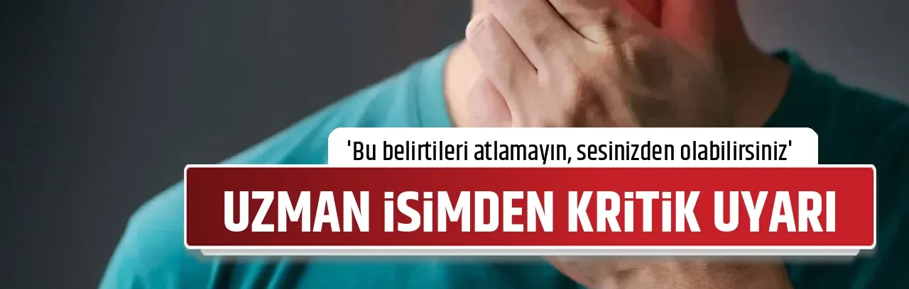 UZMAN İSİMDEN KRİTİK UYARI