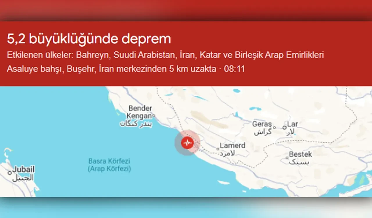 İran korkutan bir depremle güne uyandı! Diğer ülkeler de sallandı