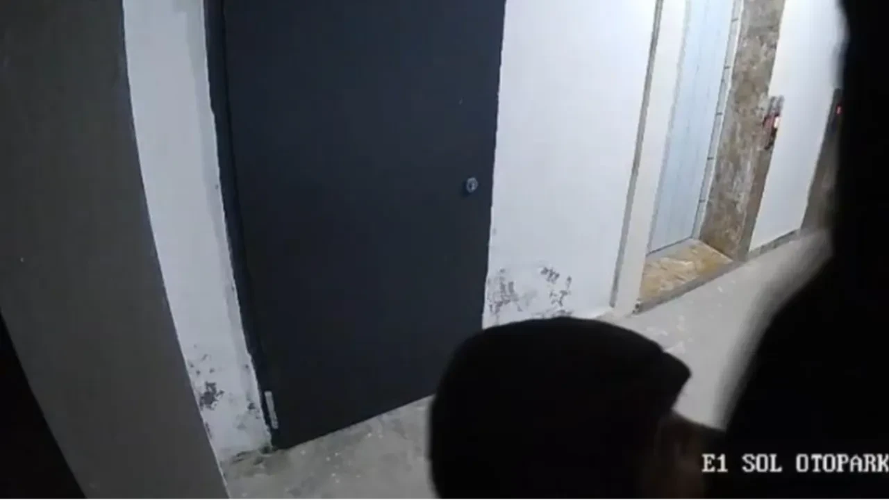 Kameraları kırdığı anlar kameraya yansıdı! Saniye saniye görüntülendi 