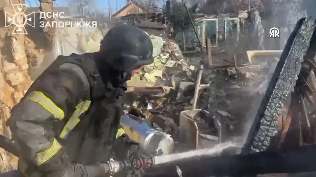 Rusya'dan Ukrayna'ya hava saldırısı! Hedefte Zaporijya var