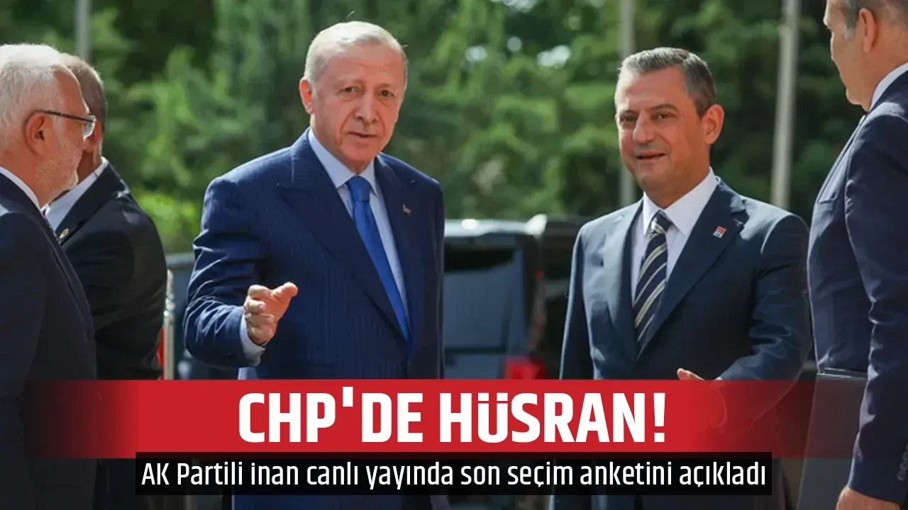 CHP'DE HÜSRAN!