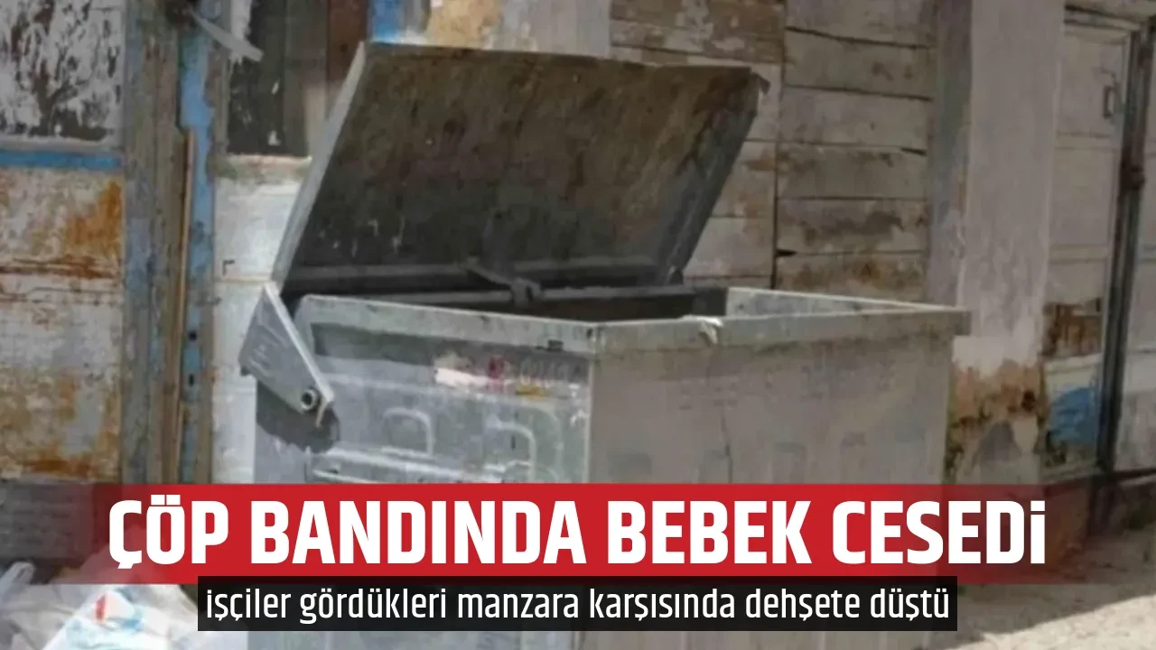 ÇÖP BANDINDA BEBEK CESEDİ