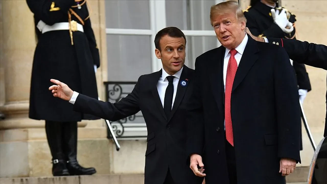 Macron'dan Trump'ı küplere bindirecek sözler! Fransa strateji değiştiriyor, Rusya gözde olma yolunda