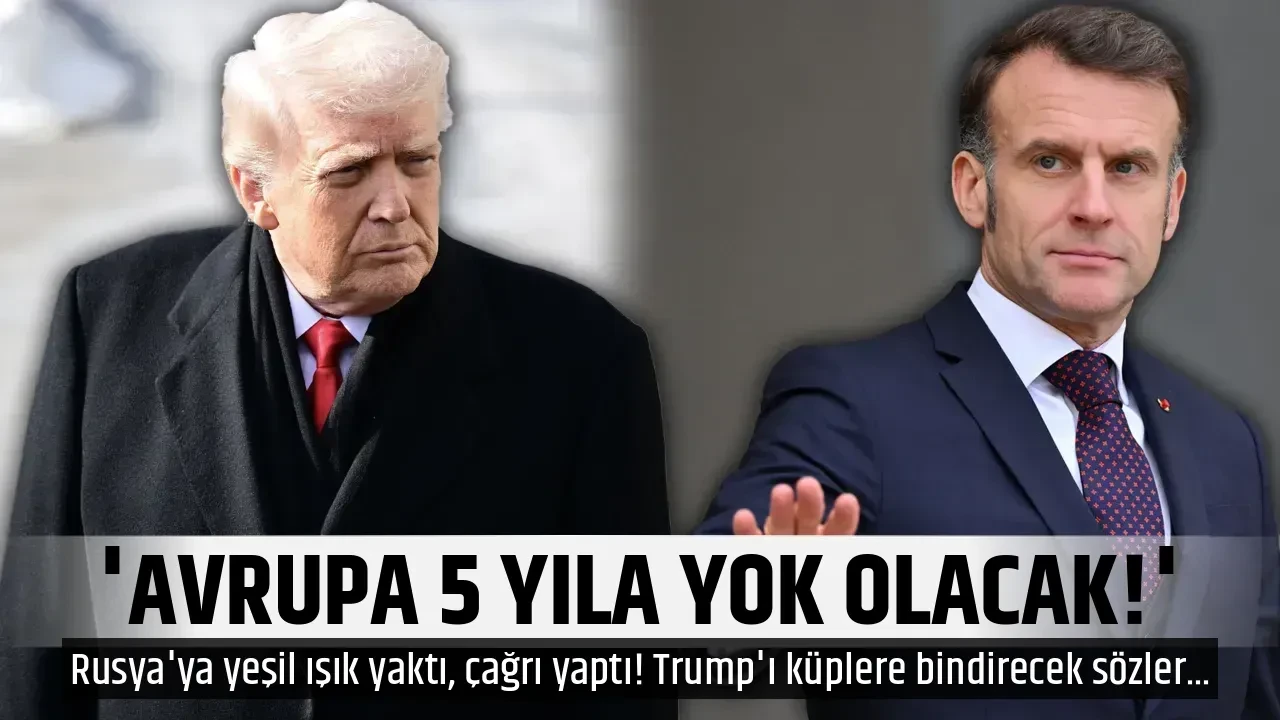 'AVRUPA 5 YILA YOK OLACAK!'