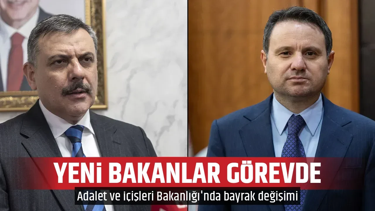 YENİ BAKANLAR GÖREVDE