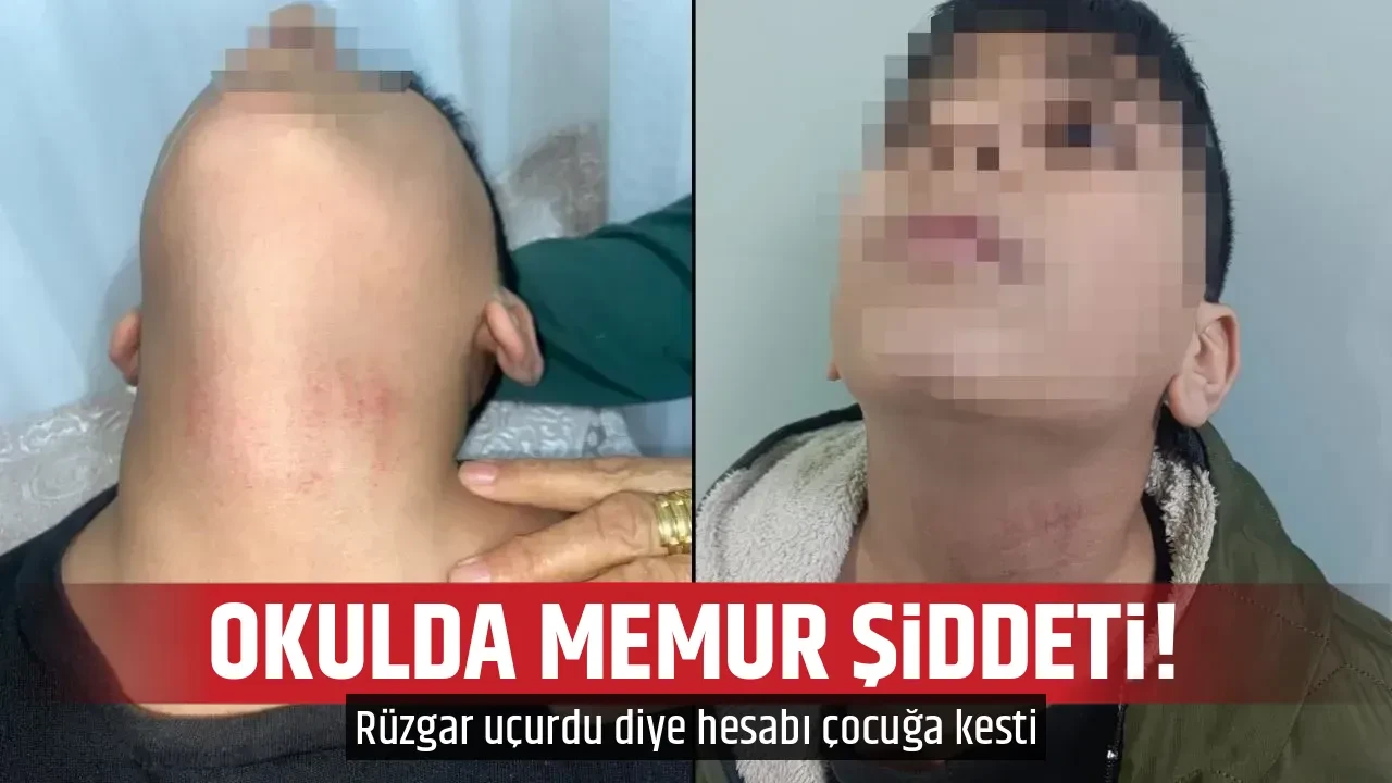 OKULDA MEMUR ŞİDDETİ!