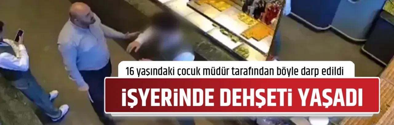 İŞYERİNDE DEHŞETİ YAŞADI